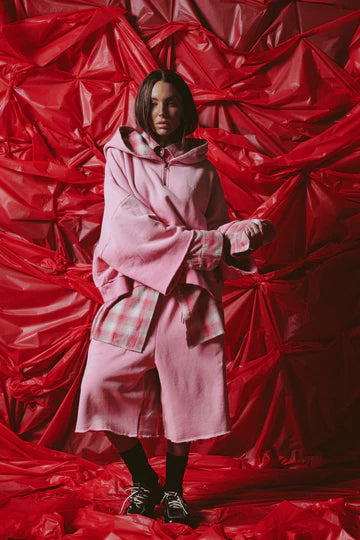 The Be A Kind Human Hoodie - Pink | Sabbi