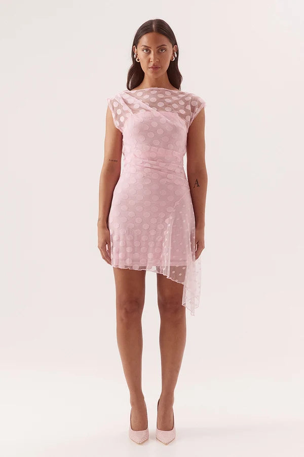 Blyth Mini Dress - Peony