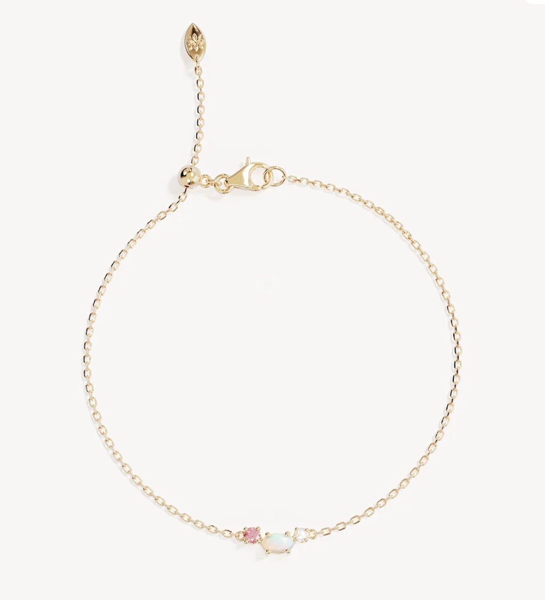 18k Gold Vermeil Cosmic Bloom Bracelet | By Charlotte