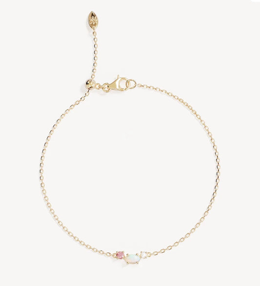 18k Gold Vermeil Cosmic Bloom Bracelet | By Charlotte