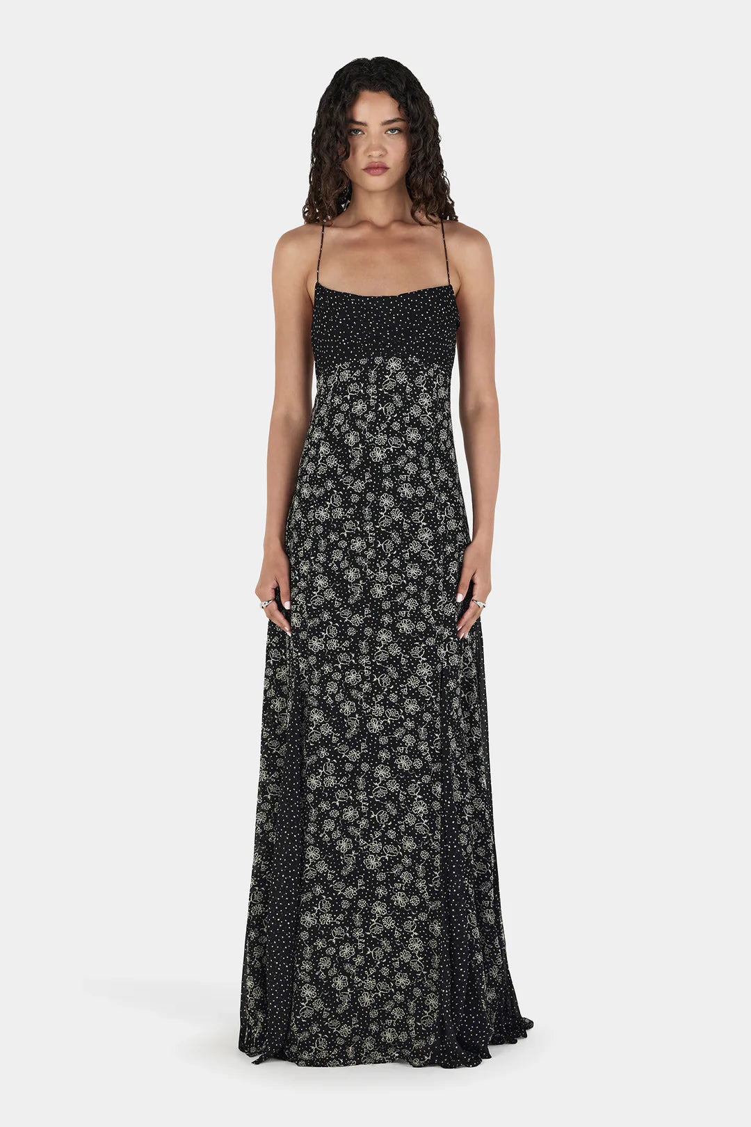 Natali Maxi Dress Thistlelight Spot
