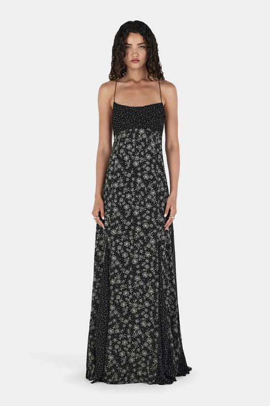 Natali Maxi Dress Thistlelight Spot