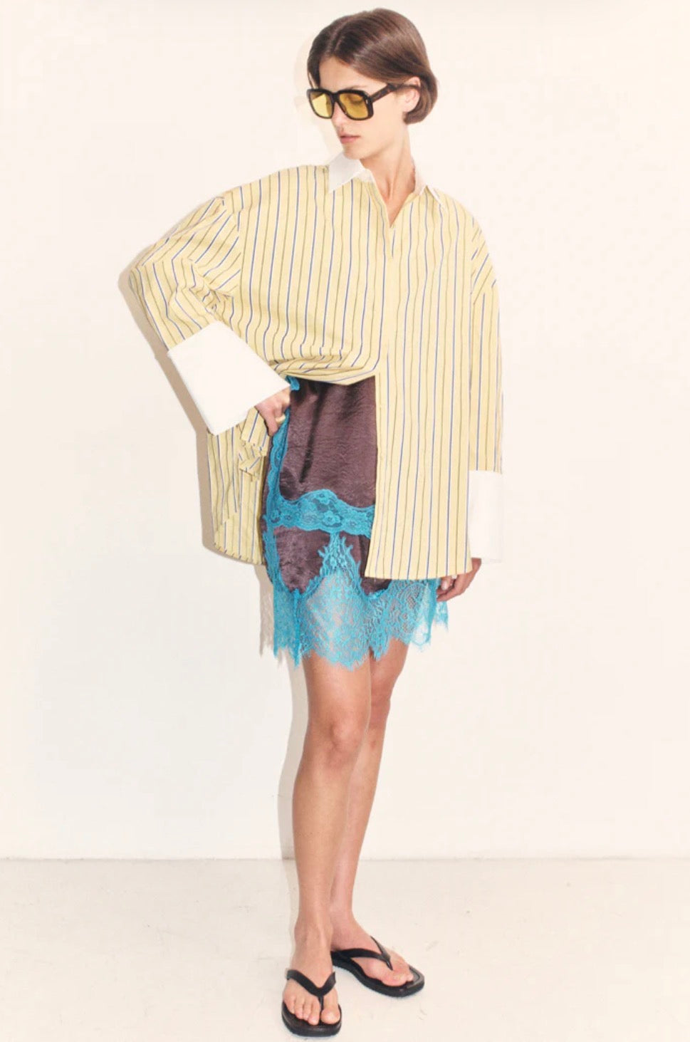 Opal Shirt Yellow | Blanca