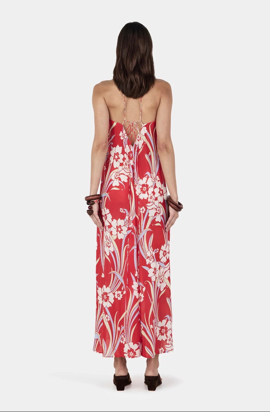 Cinzia Maxi Dress Retro Hawaii | Hansen & Gretel