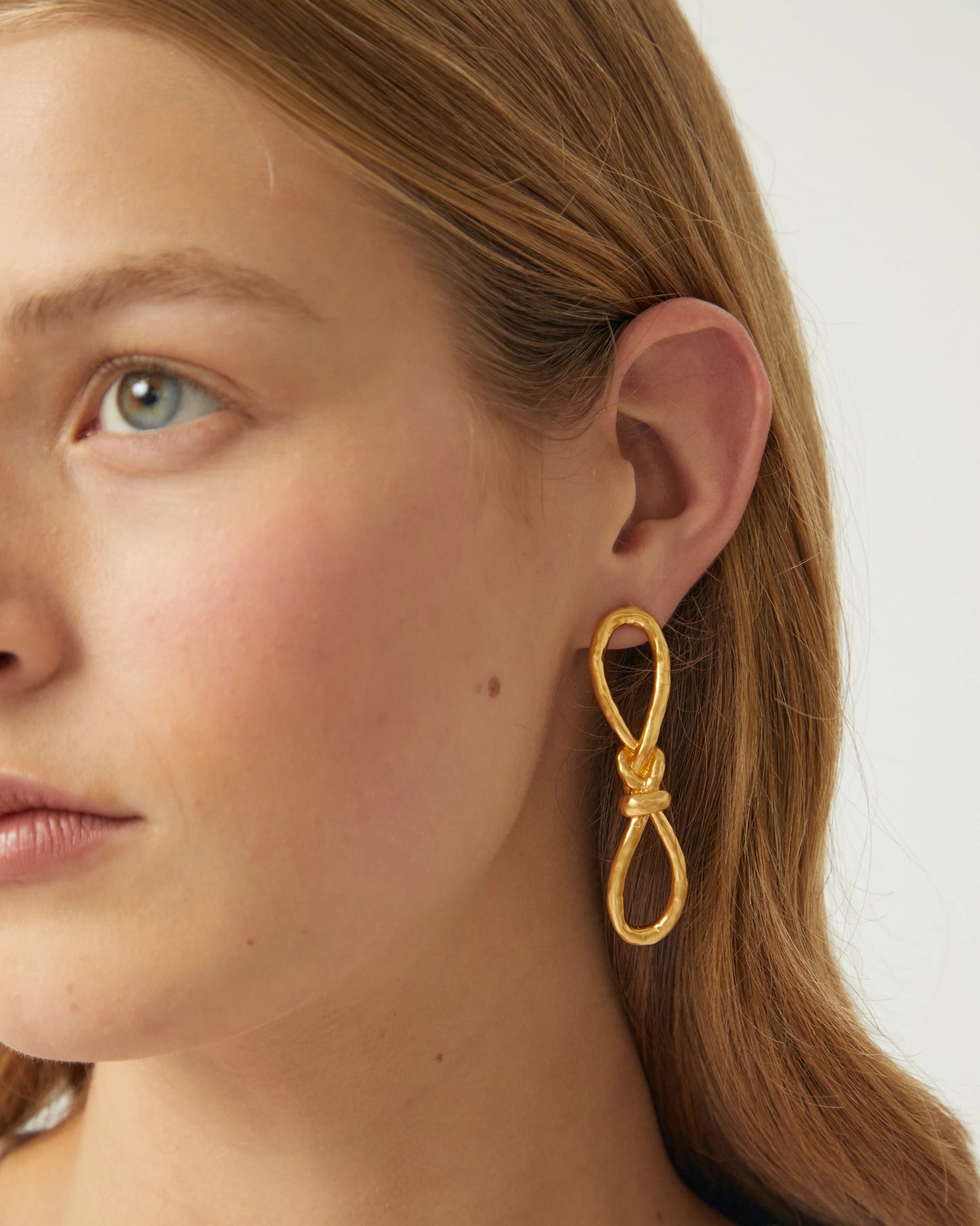 Knotted Earrings - Gold | Brie Leon