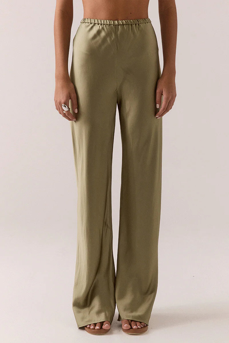 Blake Bias Pant Olivine | Sovere