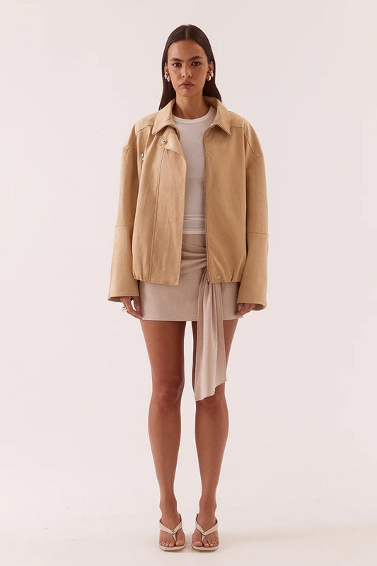 Alula Bomber Jacket - Honey | Sovere