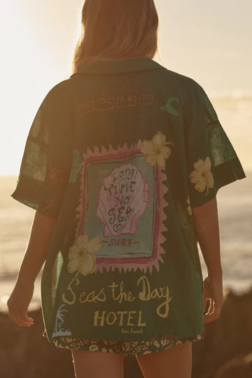 The Patron Shirt - Seas The Day - Green | Sabbi