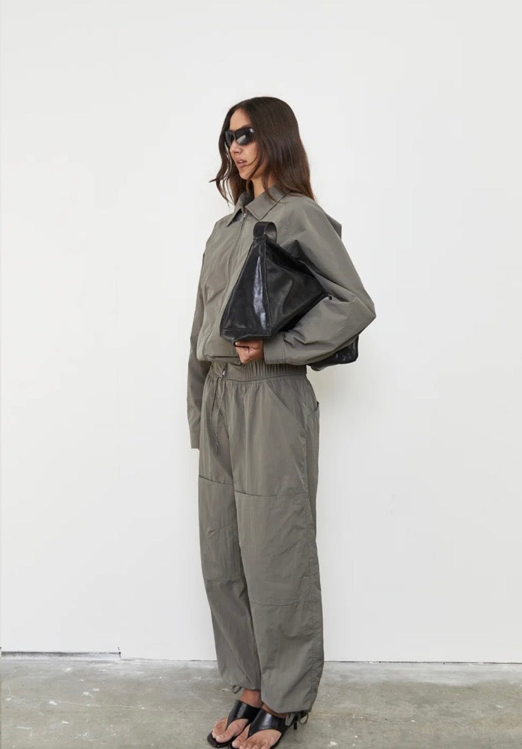 Barrel Utility Pant - Ash | Pinky & Kamal