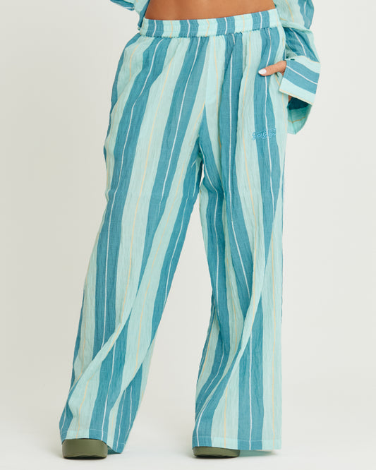 The Mexicola Pant - Pop Stripe Blue | Sabbi