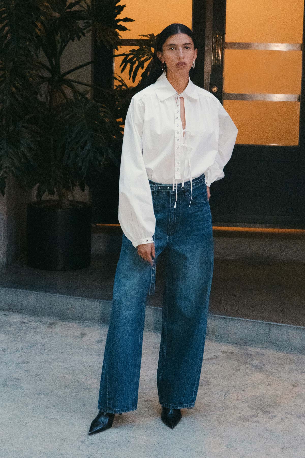 Heritage Barrel Leg Jeans | Rowie
