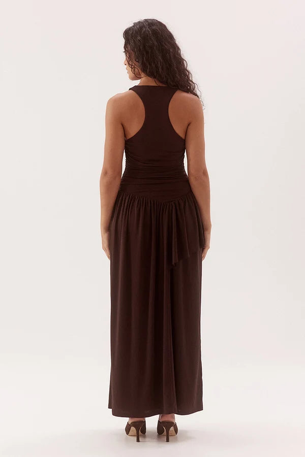 Tulli Dress - Dark Chocolate | Sovere