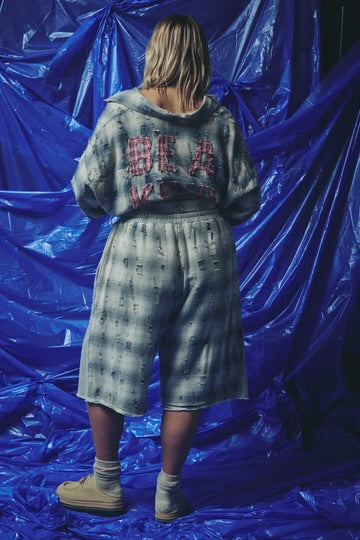 Check Mate Shorts - Blue | Sabbi