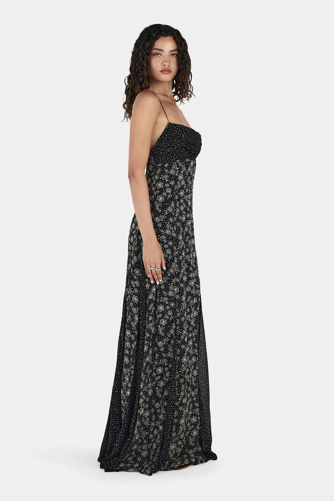 Natali Maxi Dress Thistlelight Spot