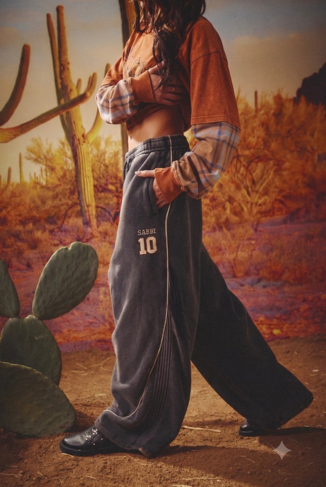 The Happy Chap Wide Leg Sweat Pants | Sabbi