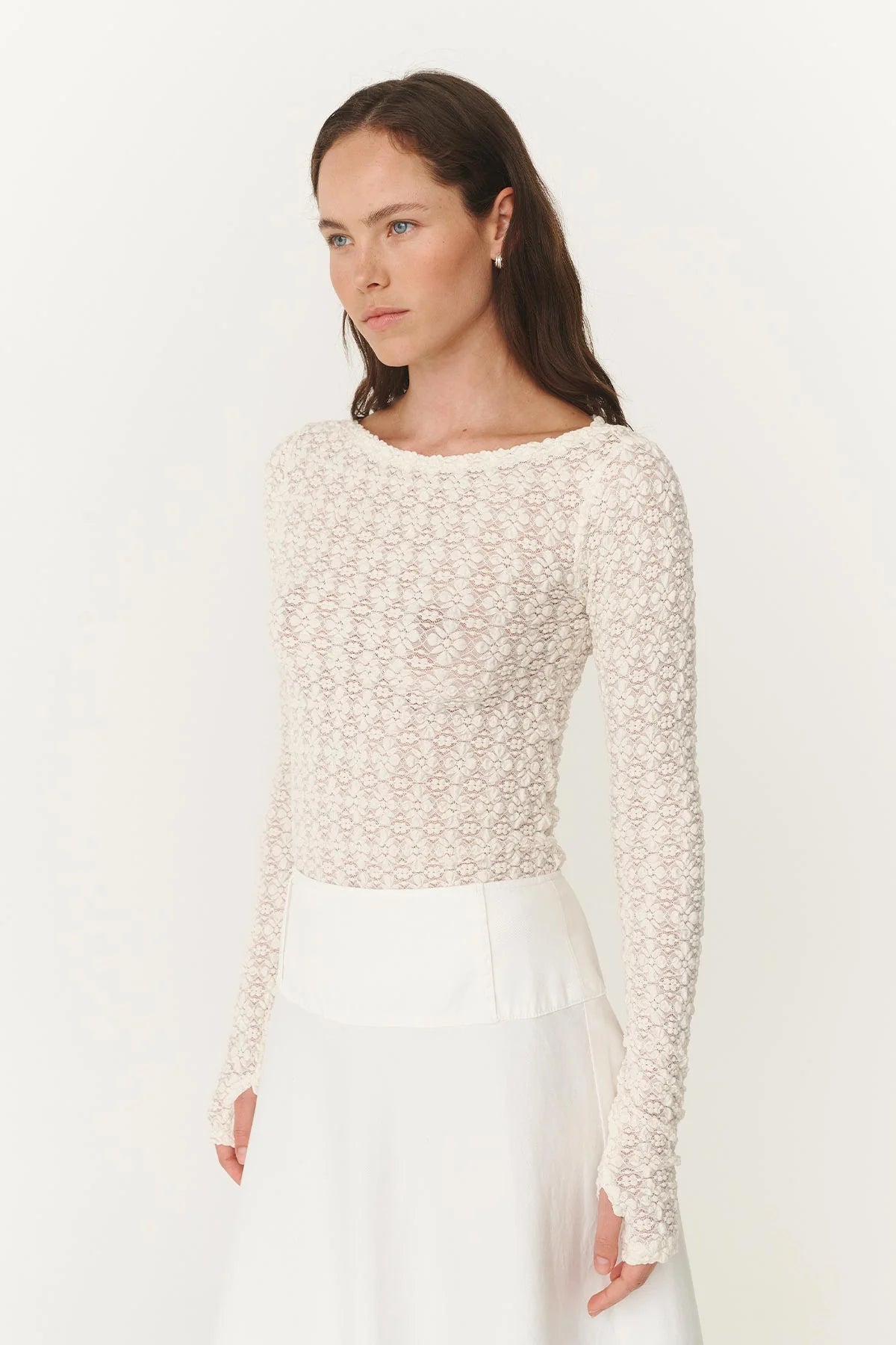 Samantha Clover Lace Top | Rowie