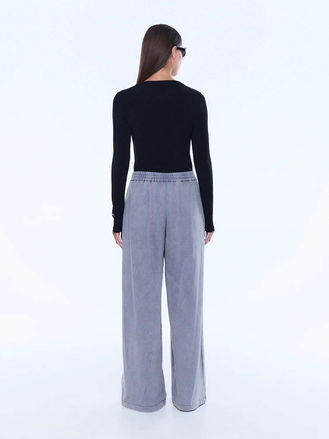 Iva Jersey Pant - Dove Grey | Ena Pelly