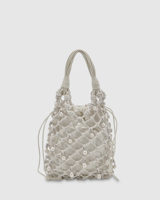 Capri Slouch Mini Bag - Oat | Brie Leon