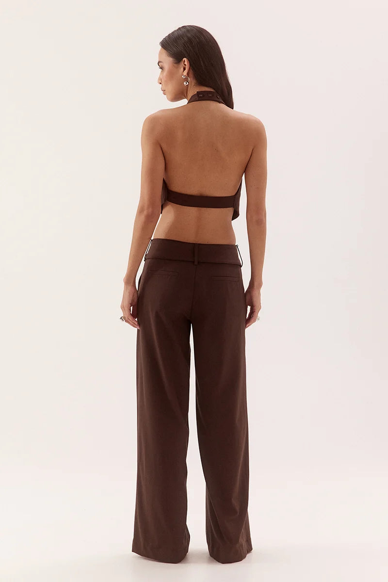 Sadie Top - Dark Chocolate | Sovere