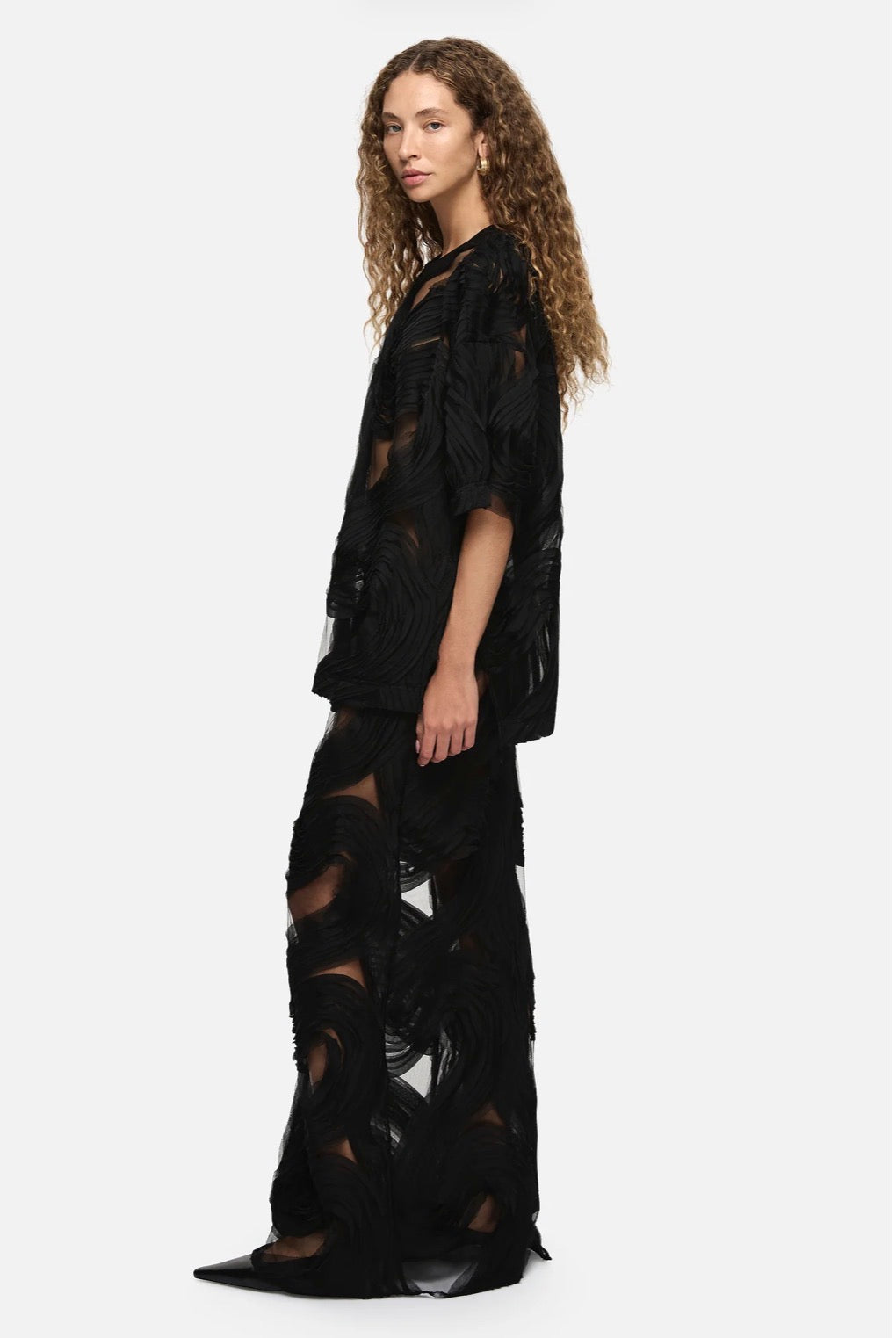 Delmare Top Black | Blanca