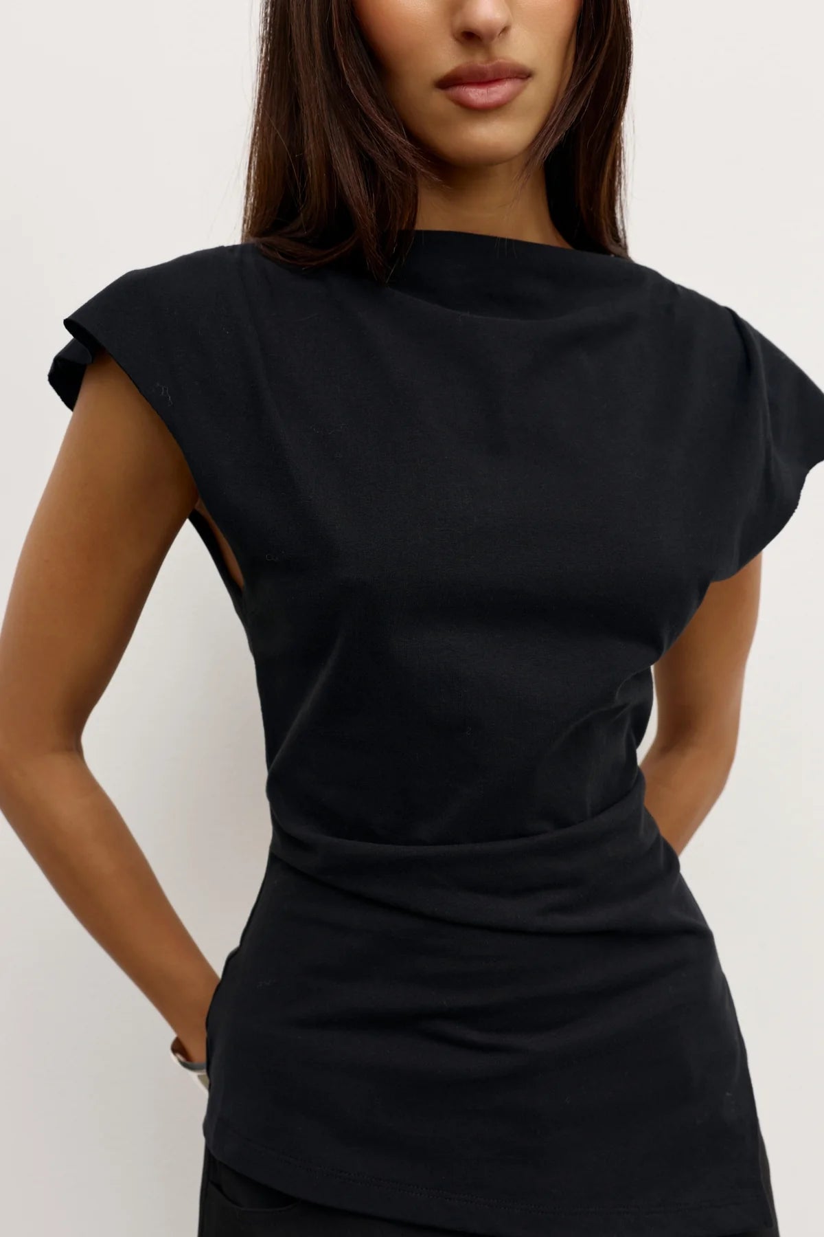 Liana Top - Black | Bayse
