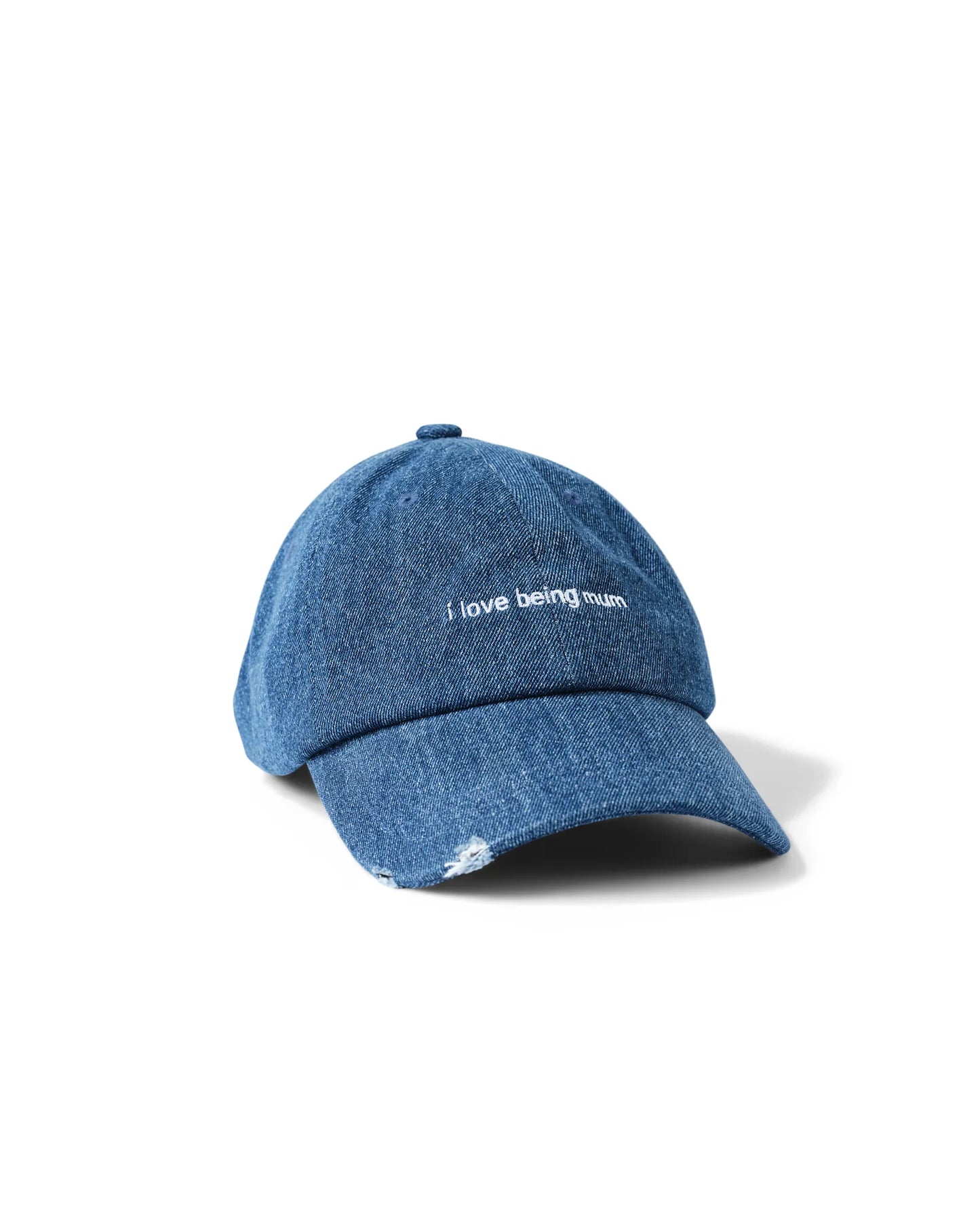 I Love Being Mum - Deep Jean Hat | i love hats