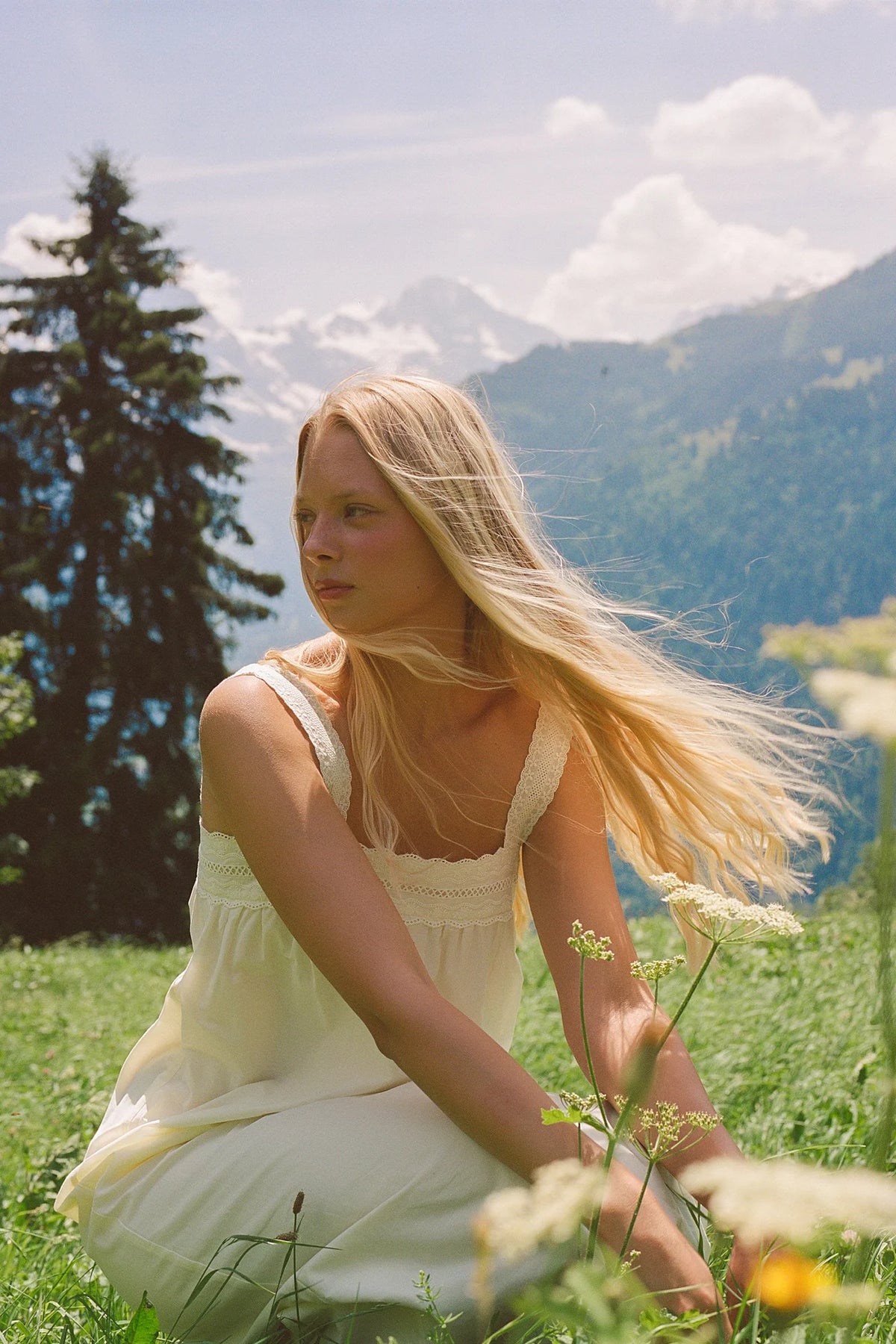 Francesca Maxi Dress - Soft Daffodil | Juni