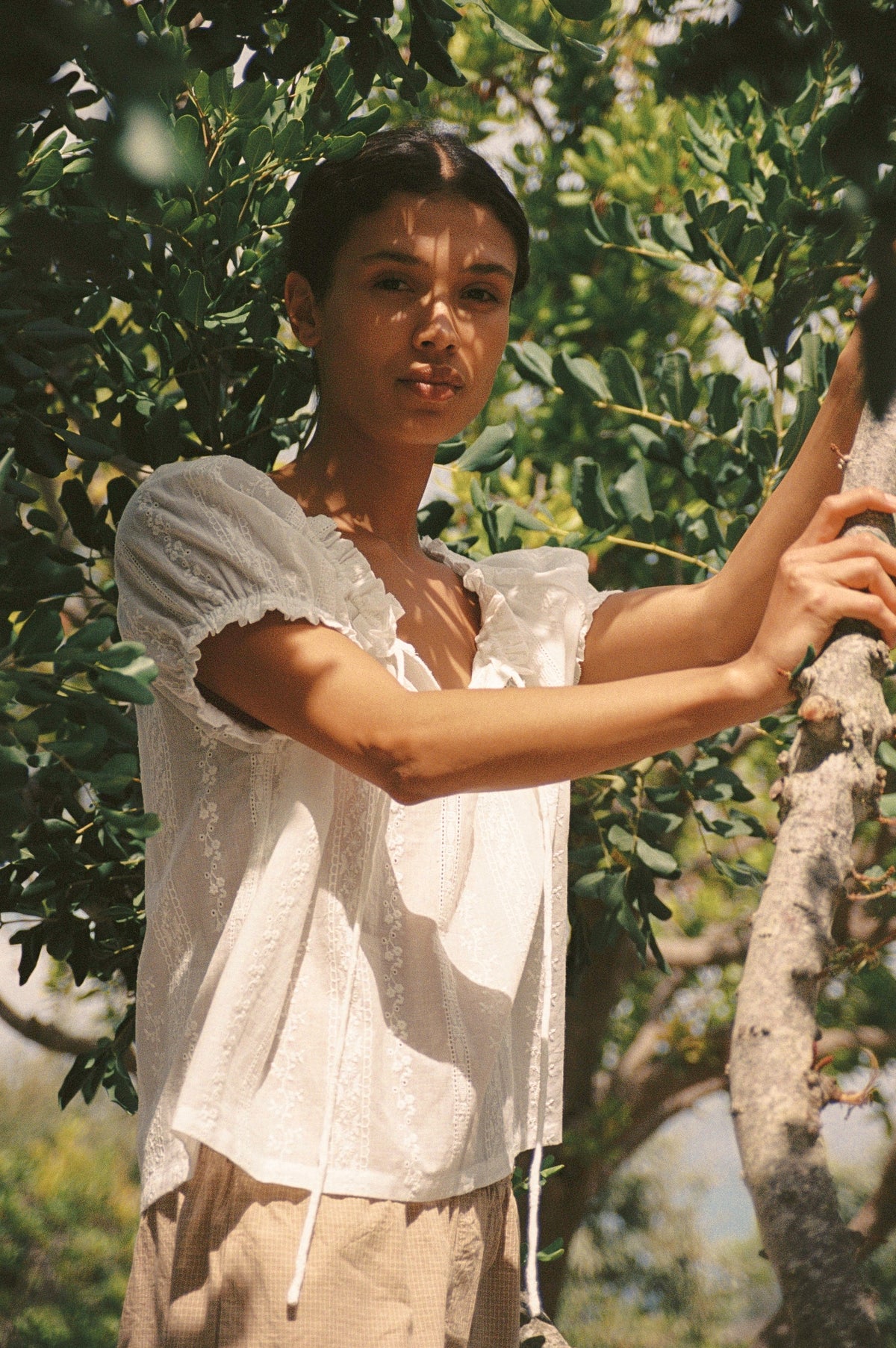 Jasmine Blouse - Blanc | Juni