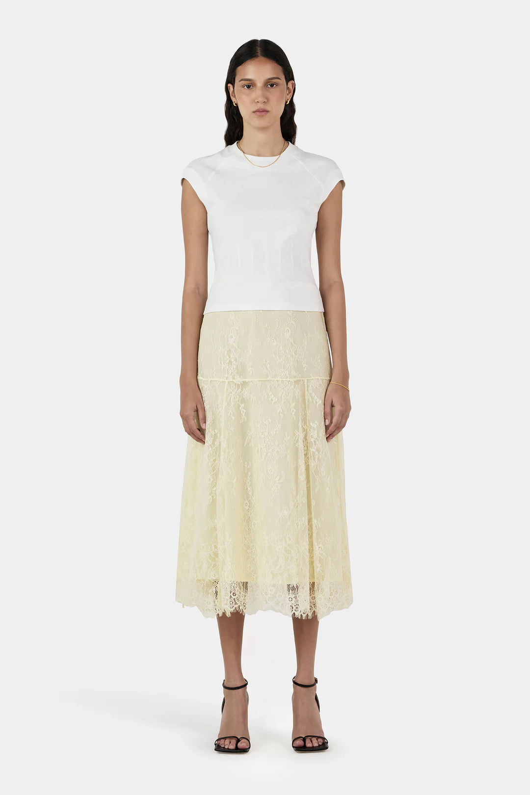 EMANUEL LACE SKIRT BUTTER | Hansen & Gretel