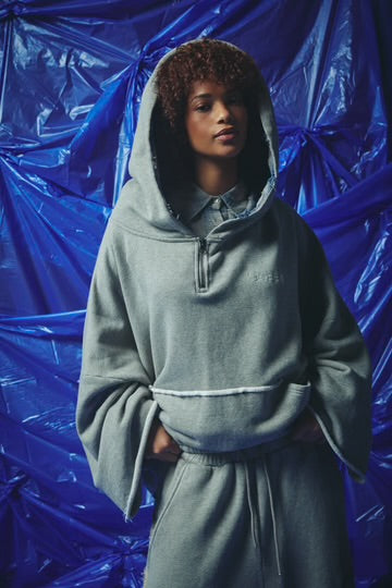 The Be A Kind Human Hoodie - Blue | Sabbi