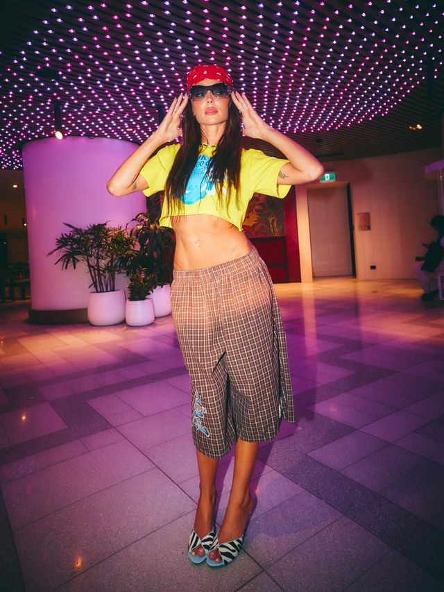 Tokyo Plaid Jort | Sabbi