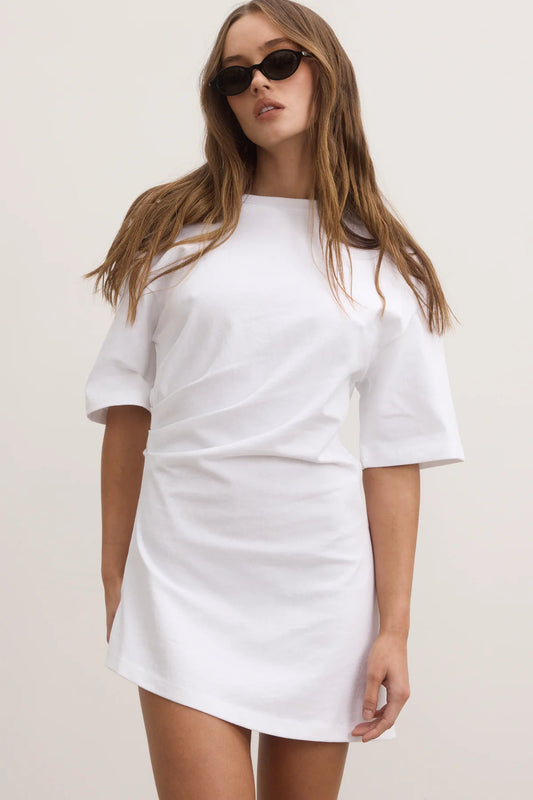 Joanna Dress - White | Bayse