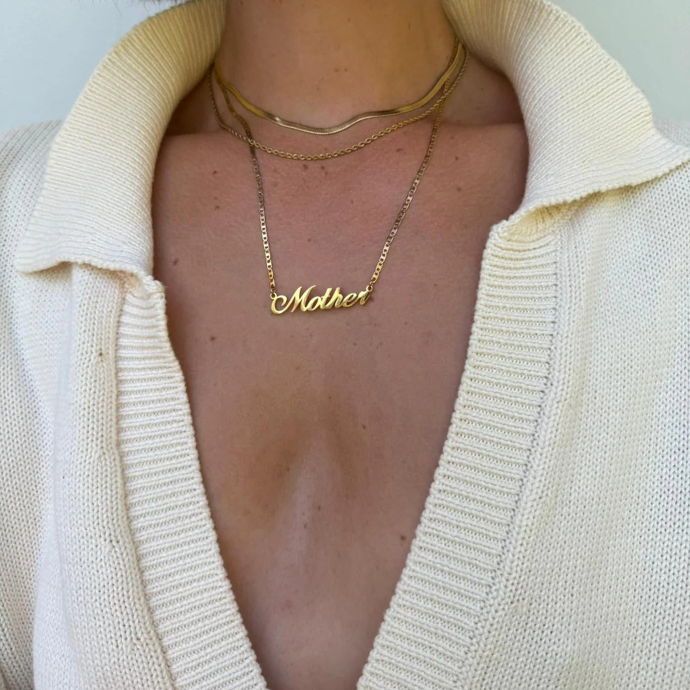Mother Necklace 18k Gold | AELIA