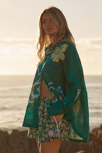 The Don Julio Shirt - Seas The Day - Green | Sabbi