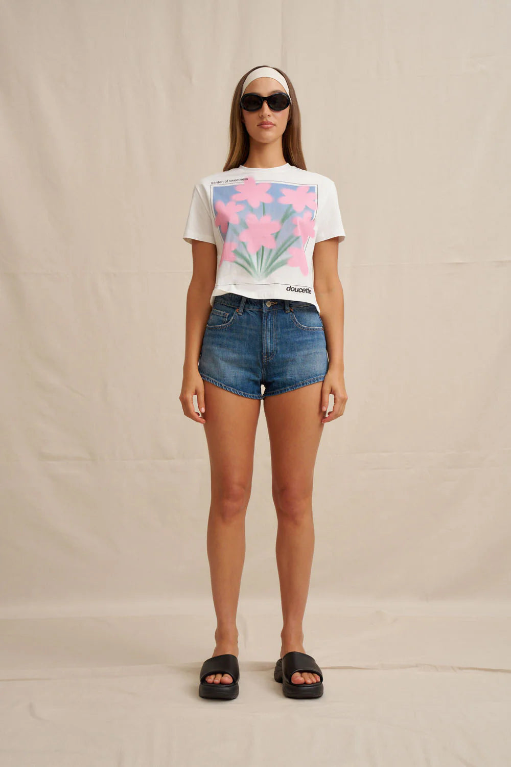 Bouquet of Blooms Baby Tee | Doucette