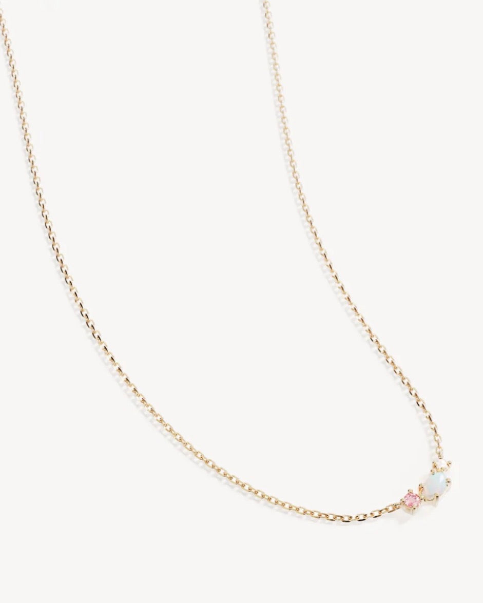 18k Gold Vermeil Cosmic Bloom Necklace | By Charlotte