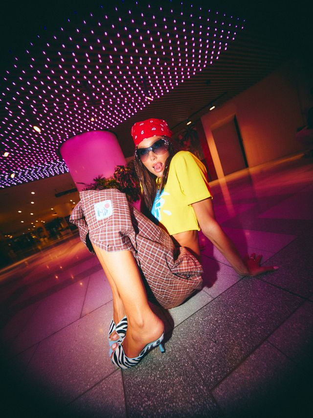 Tokyo Plaid Jort | Sabbi