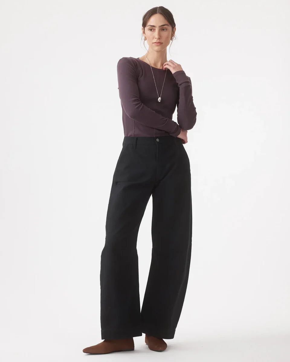 Vera Trouser - Black | Nobody Denim