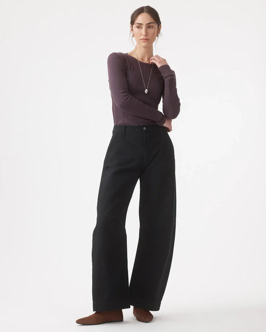 Vera Trouser - Black | Nobody Denim