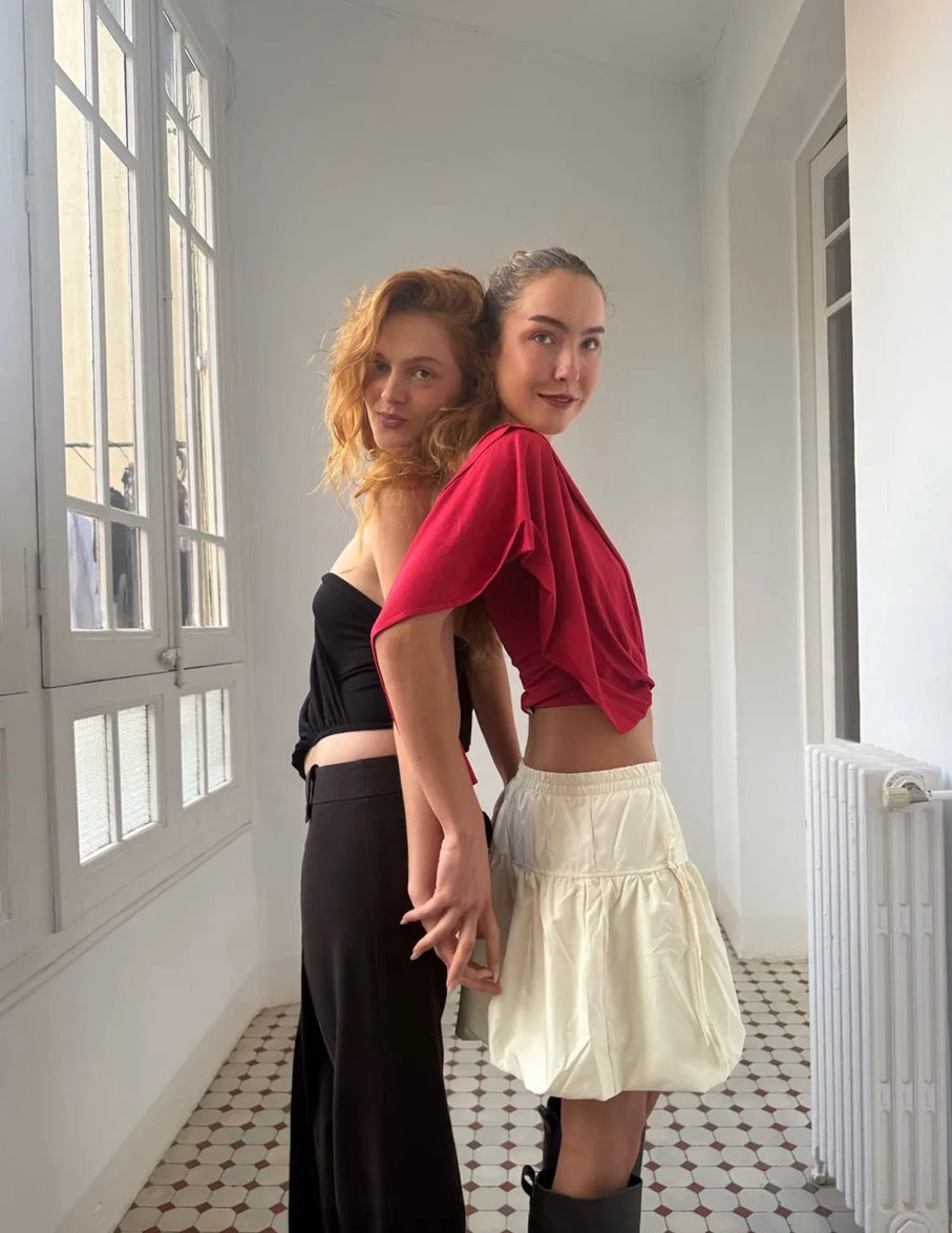 Isabela Red Top | Susmie’s