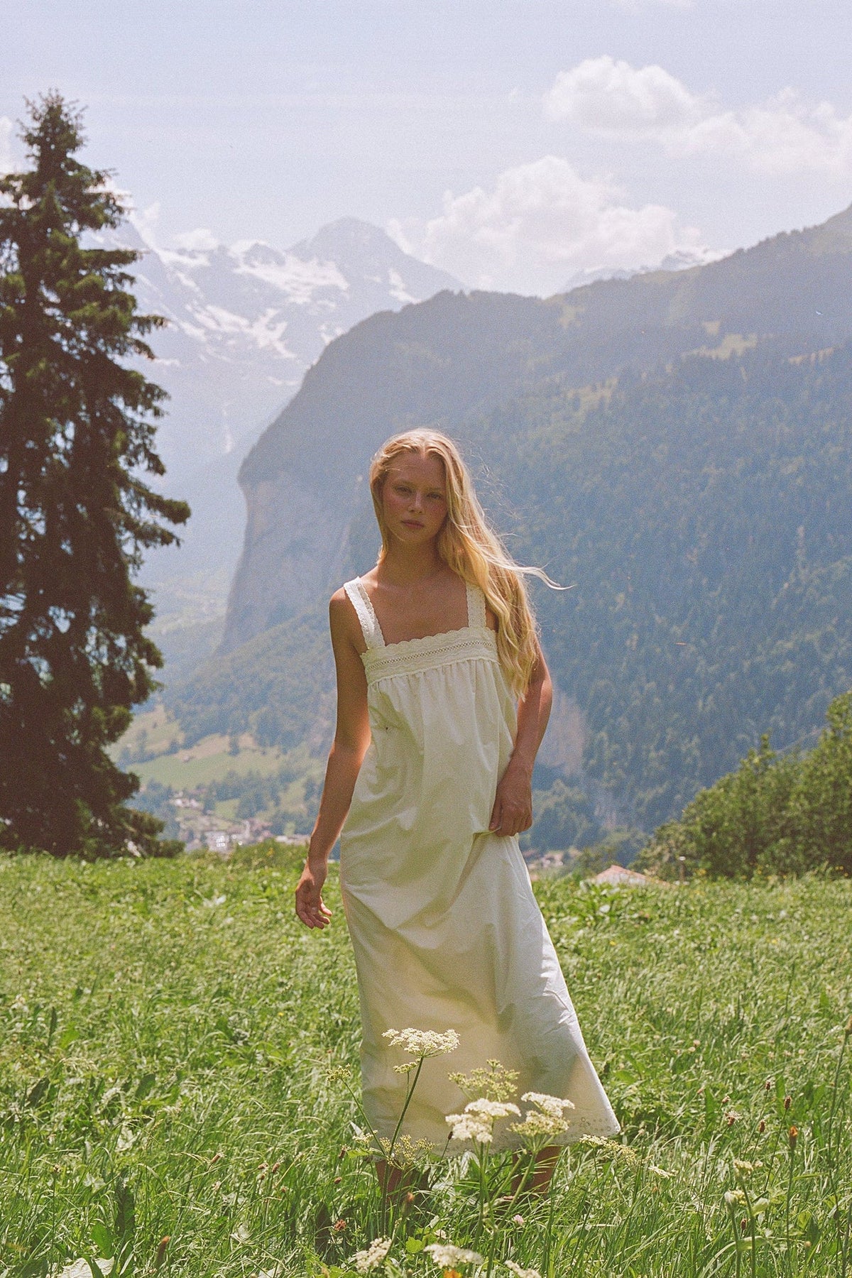 Francesca Maxi Dress - Soft Daffodil | Juni
