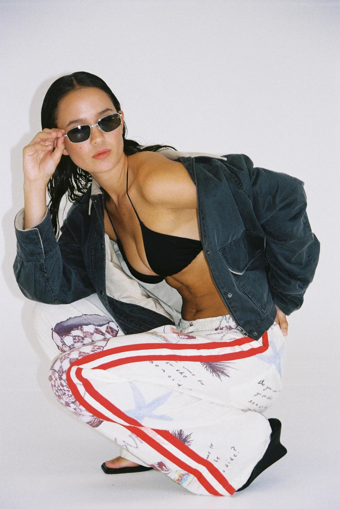 Vacation Pants - Souvenir Print | Lottie Hall