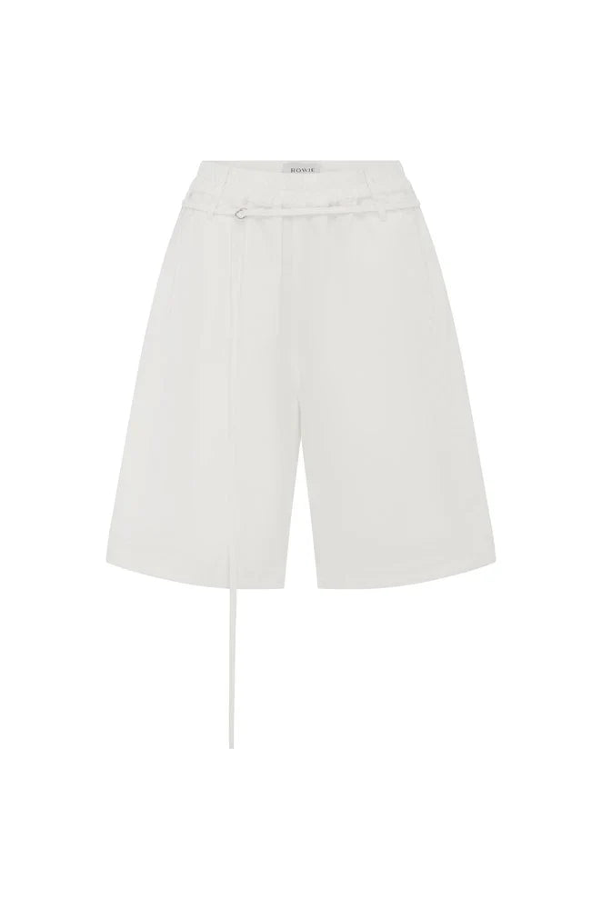 Maryanne Longline Shorts - Bone | ROWIE