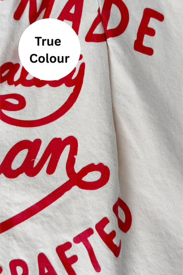 The High Quality Human Jorts - Cream | Sabbi