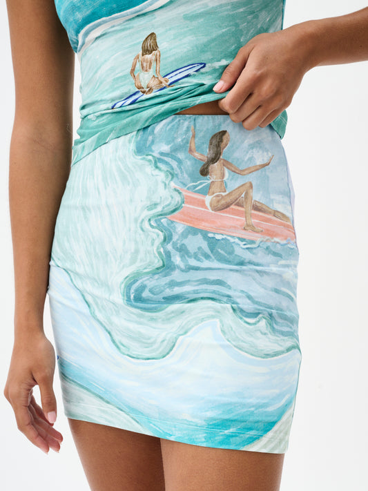 Frida Mini Skirt Après Surf | Roame