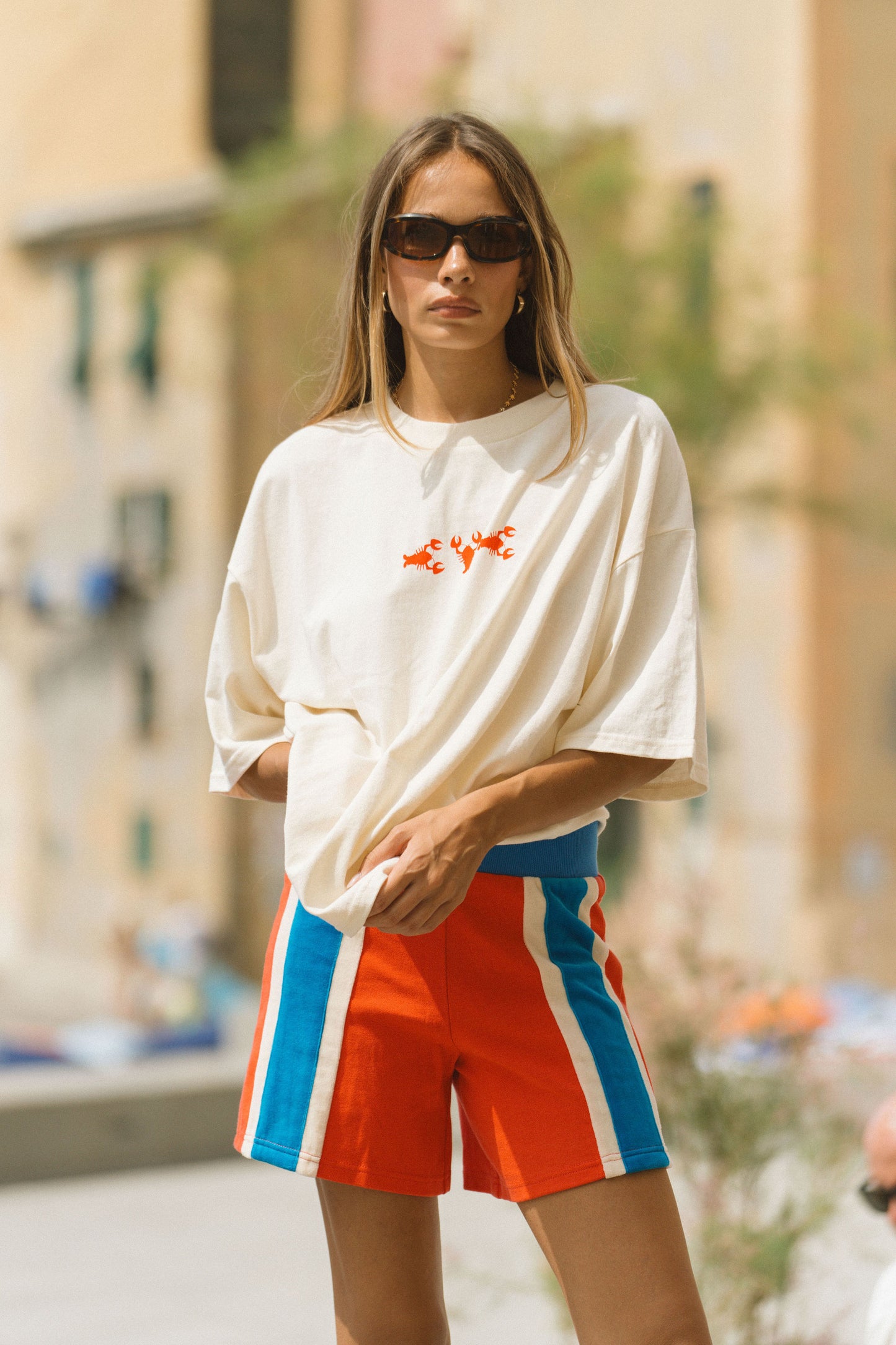 Lobster Tee - Natural | Araminta James