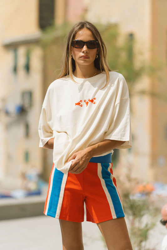 Lobster Tee - Natural | Araminta James