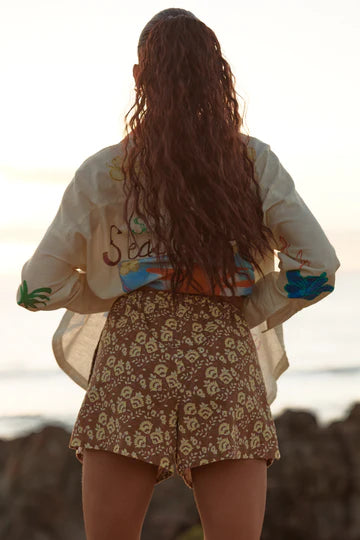 The Altos Shorts - Seas The Day - Mocha | Sabbi