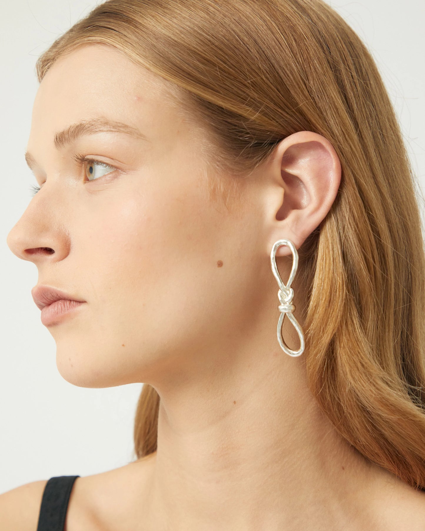 Knotted Earrings - Silver | Brie Leon