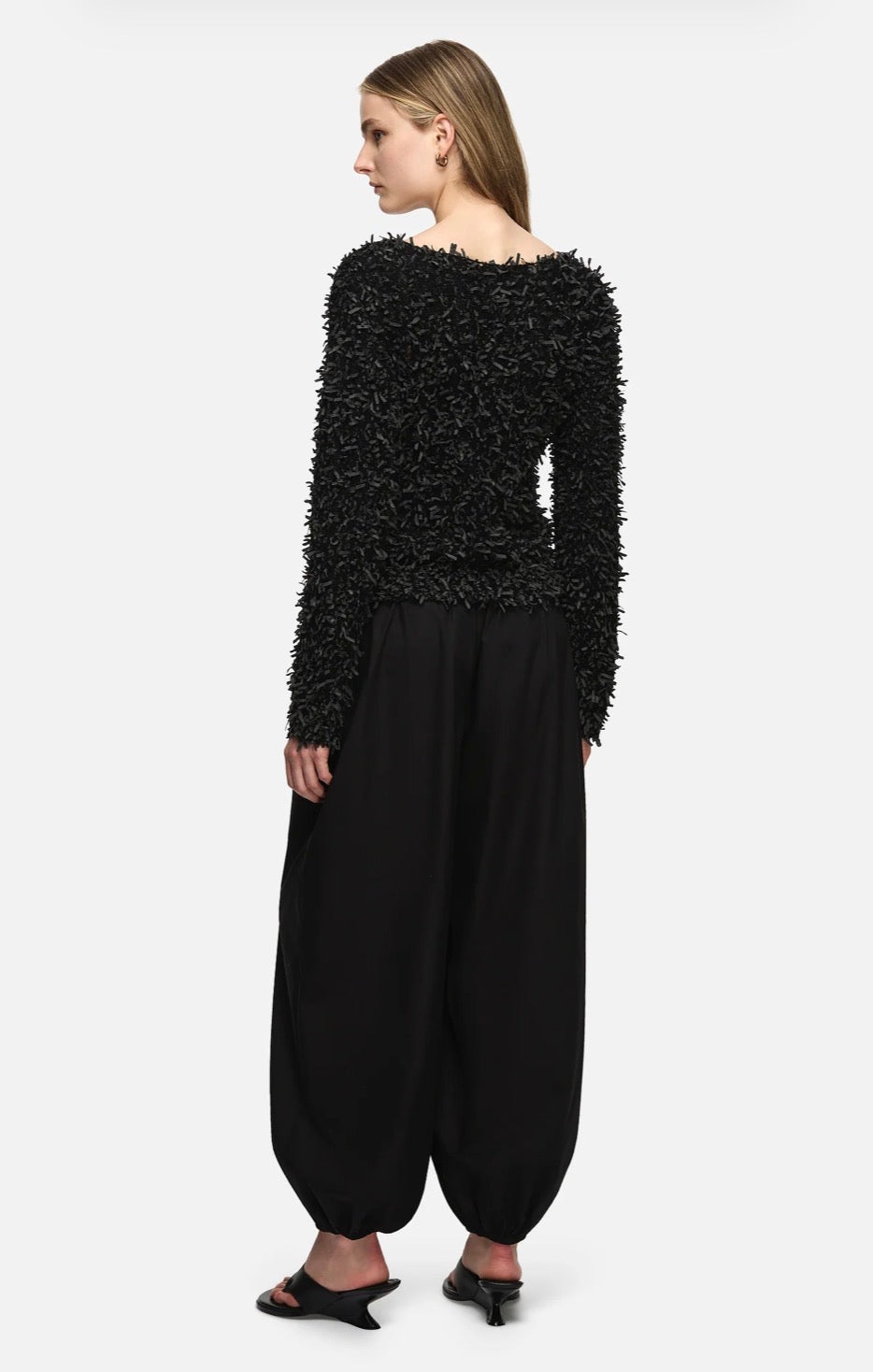 Yan Pants Black | Blanca